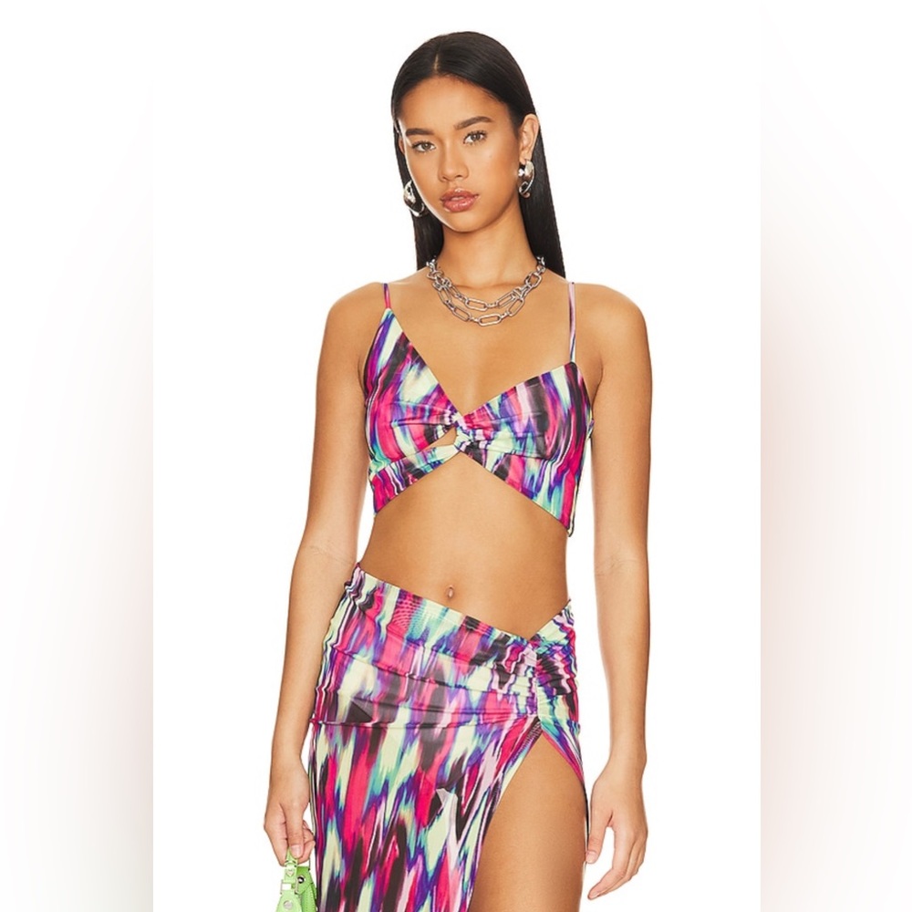 SERENITY Camila Coelho Crop Top Size Small Brand New REVOLVE